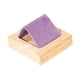thumbnail image 4 of Bandeja De Exhibición De Terciopelo Para Guardar Aretes, Tocador Y Escritorio, Color Morado, 4 of 5
