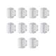 thumbnail image 5 of 10 Uds Cubierta De Gancho Cubierta Protectora De Mano Calamar Jig Funda Protectora De Gancho Blanco M, 5 of 5