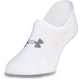 thumbnail image 2 of Calcetines Under Armour Breathe Lite Ultra Low para mujer, 3 pares, blancos, 2 of 4