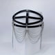 thumbnail image 1 of 1pc BDSM Leather Mask Erotic Eye Mask Nightclub Masquerade Tassel Mask Halloween Mask BDSM Queen, 1 of 2