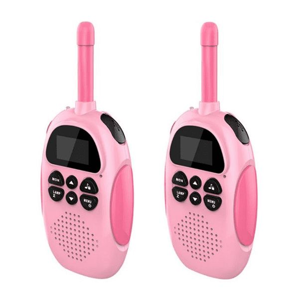 Kids Toys Rechargeable Walkie Talkie Boys Toys,Outdoor Toys For 3 4 5 6 7 8 Year Old Boys &Girls, Gift For Girls Boys (blue &pink)