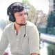thumbnail image 5 of Auriculares supraaurales JLab Audio Bombora con micrófono, marrón mate/dorado, 5 of 7