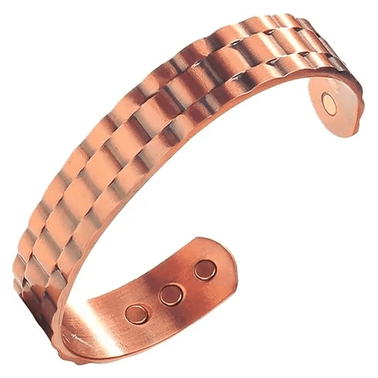 Genérico - Pulsera Cobre Magnética 6 Imanes Terapia Artritis