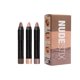 thumbnail image 1 of Kit mini de 3 piezas de sombra de ojos Nudestix Mate/Luminoso, 1 of 4