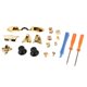thumbnail image 1 of Juego Completo De Botones Para El Paquete De Accesorios Del Controlador Microsoft One Gold, 1 of 5
