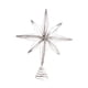 thumbnail image 3 of Adorno Para árbol De Navidad Con Forma De Estrella, Suministros Para Decoración Del Hogar, Estrella Brillante Plateada Para Copas De árboles, 3 of 3