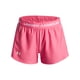 thumbnail image 1 of Pantalones cortos Under Armour Tech Play Up superrosas para niñas, talla XS, 1 of 1