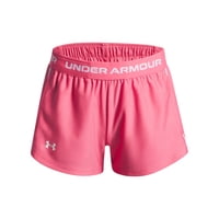 Pantalones Cortos Under Armour Tech Play Up Superrosas Para Niñas, Talla Xs