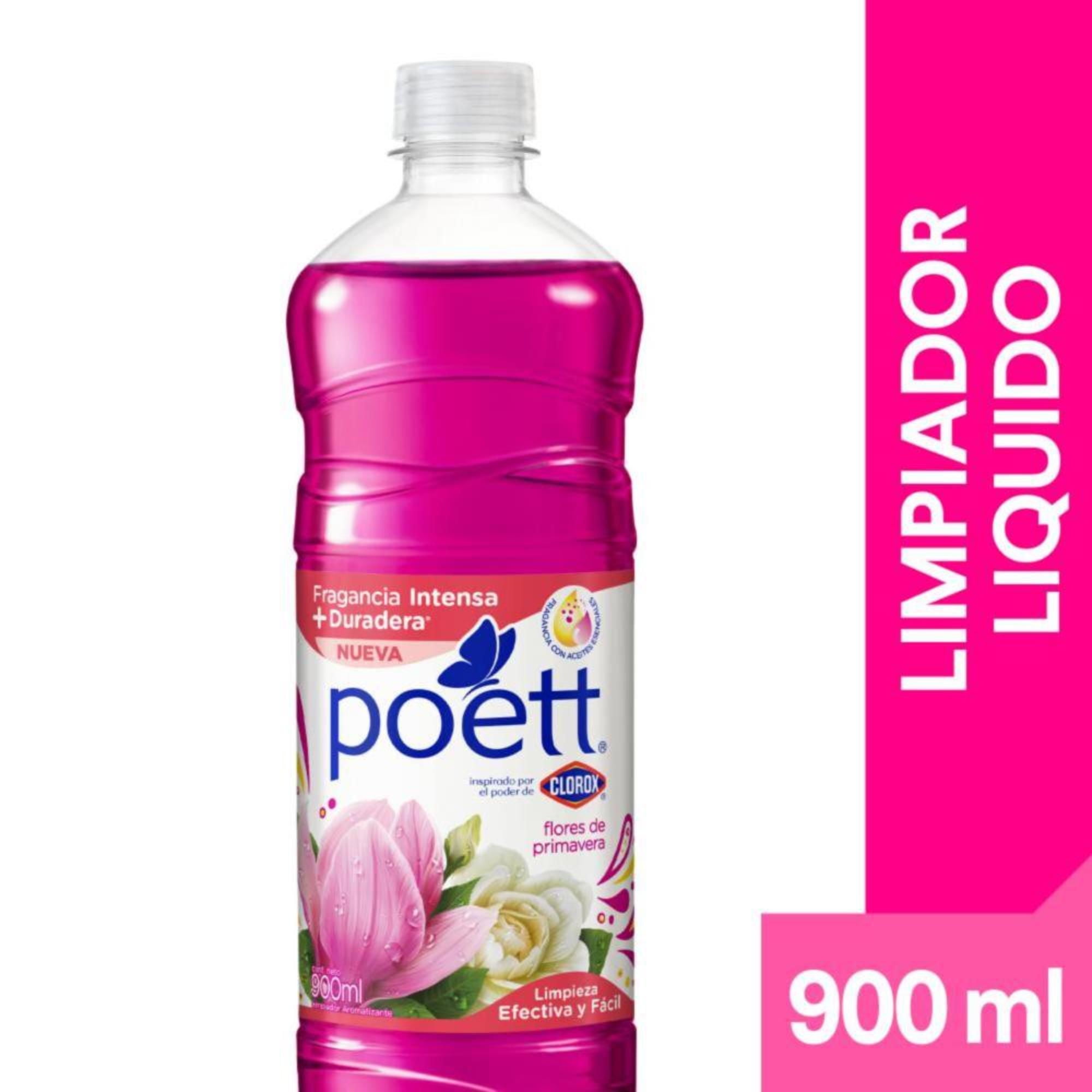 Poett - Limpiador Líquido Aromatizante Flores De Primavera
