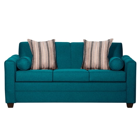 Ruzam Mobel - Sofá 3 Cuerpos Lulu Turquesa