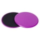 thumbnail image 1 of 2 Discos Deslizantes Ligeros Y Portátiles Para Entrenamiento En Casa, Gimnasio, Viajes, Color Morado, 1 of 5