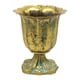 thumbnail image 2 of Florero Metal Oro Antiguo, 2 of 3