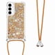 thumbnail image 1 of Funda FOXDOCK para Samsung Galaxy A36 con Cuerda Ajustable, Brillo Líquido, Protección Antigolpes y Lente – Ideal para Regalo, 1 of 6