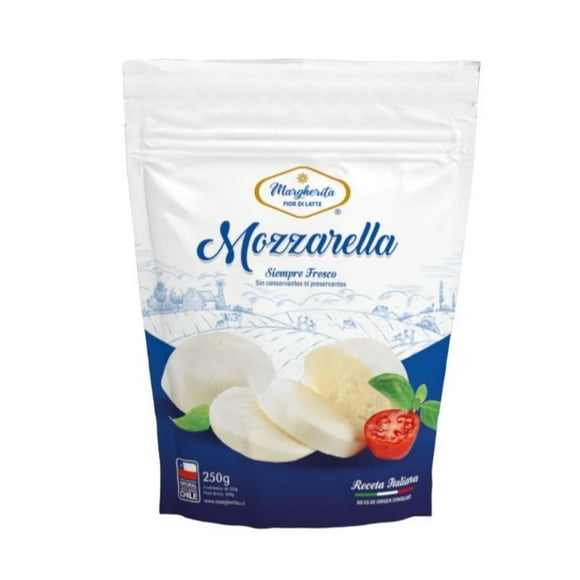 Queso Mozzarella Fior Di Latte Trozo, 250 g