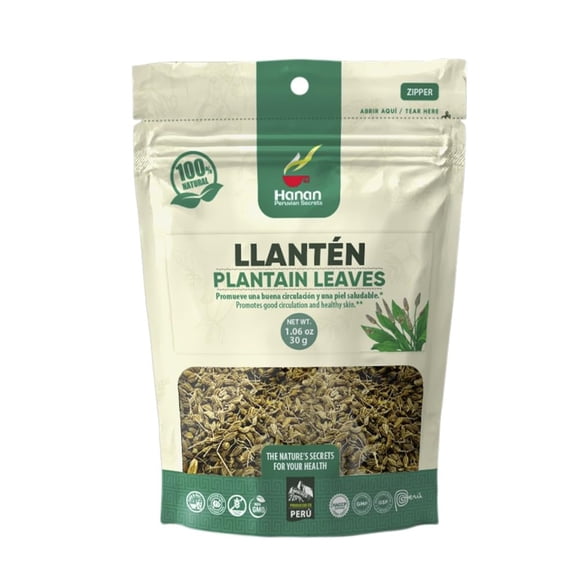 Té Hanan Hoja de Plátano 30 g Perú Llanten Suelto