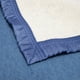 thumbnail image 2 of Frazada Premium 95% lana Azul 2 Plazas, 2 of 2