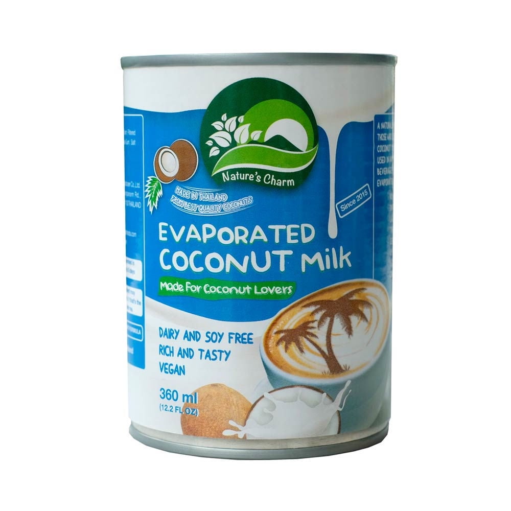 Alimento Evaporado Coco 360 g Natures charm