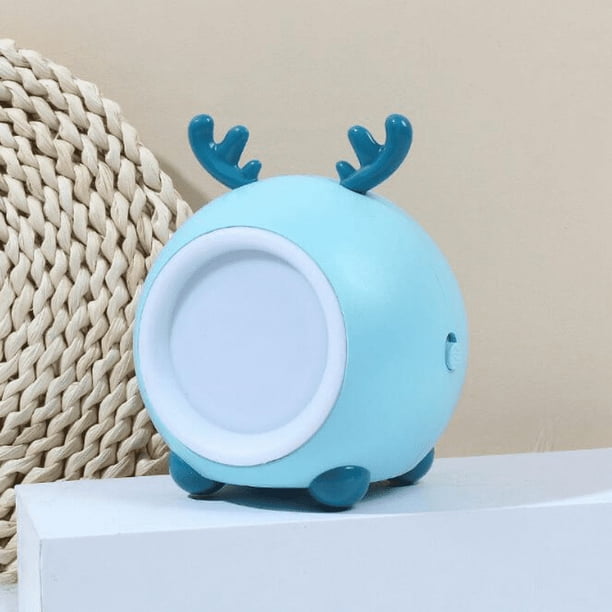 1pc Nursery Night Light, The LED Bedside Lamp For Breastfeeding And Sleep Aid, USB Rechargeable,Three Colors Adjustable, For Babies And Kids Bedrooms