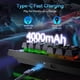 thumbnail image 3 of Teclado TECKNET Gaming RGB Inalámbrico y Cableado 4000mAh, 3 of 7