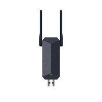 Magideal - Adaptador De Red Inalámbrica Adaptador Wifi Usb Antena De Alta Ganancia 5G / 2.4G Ax1800 Soporte Para Win10 / 11 Adaptador Wifi Inalámbrico Usb 3.0 Negro