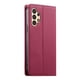 thumbnail image 5 of Funda Tipo Cartera de Cuero Sintético para Samsung Galaxy A13 Bloqueo RFID, con Ranuras para Tarjetas y Bolsillo para Efectivo, Cierre Magnético Fuerte Rojo, 5 of 6
