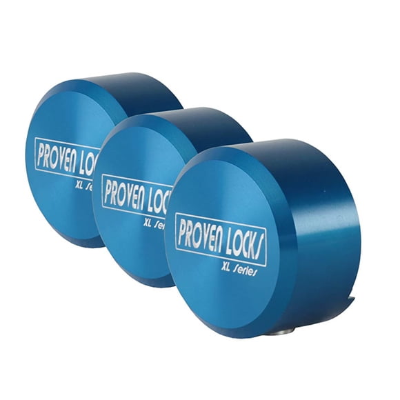 Set Puck-Lock Proven Industries modelo 400XL, paquete de 3 (azul)