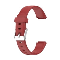 Genérico - Correa Compatible Con Fitbit Luxe 15,4Mm Vinotinto