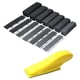 thumbnail image 5 of Mini lijadora para proyectos pequeños, herramientas de lijado con mango de microdetalles, 70 hojas de papel de lija para manualidades, pulido y lijado Negro, 5 of 5