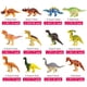 thumbnail image 4 of Minifiguras de dinosaurio HAPTIME de plástico surtidas, paquete de 12, 4 of 7