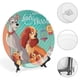 thumbnail image 4 of La dama y el vagabundo Plato decorativo de porcelana fina (bone china), plato decorativo de cerámica para hogar, oficina, soporte de pared, platos decorativos para dormitorio - 6 pulgadas (15 cm), 4 of 6