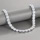 thumbnail image 2 of 1pc Iced Out Square Tennis Chain Necklace and Bracelet Set - Micro Pave Cubic Zircon 1 Row Cuban Link Jewelry for Men and Women - Gift Box Included, 2 of 4
