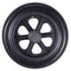 thumbnail image 5 of Rueda de repuesto para silla de ruedas de 12 pulgadas antideslizante suave Negro, 5 of 5