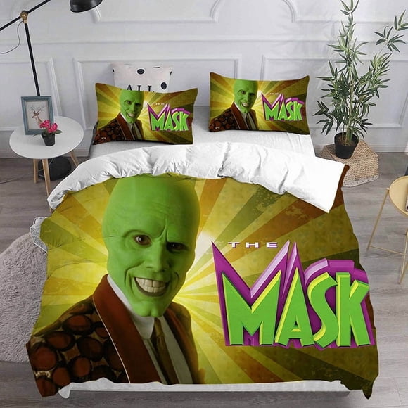 The Mask Bedding Sets Comforter Quilt Bed Cover Duvet Cover Pillow Case - Pieces Sets Kids Adult Size