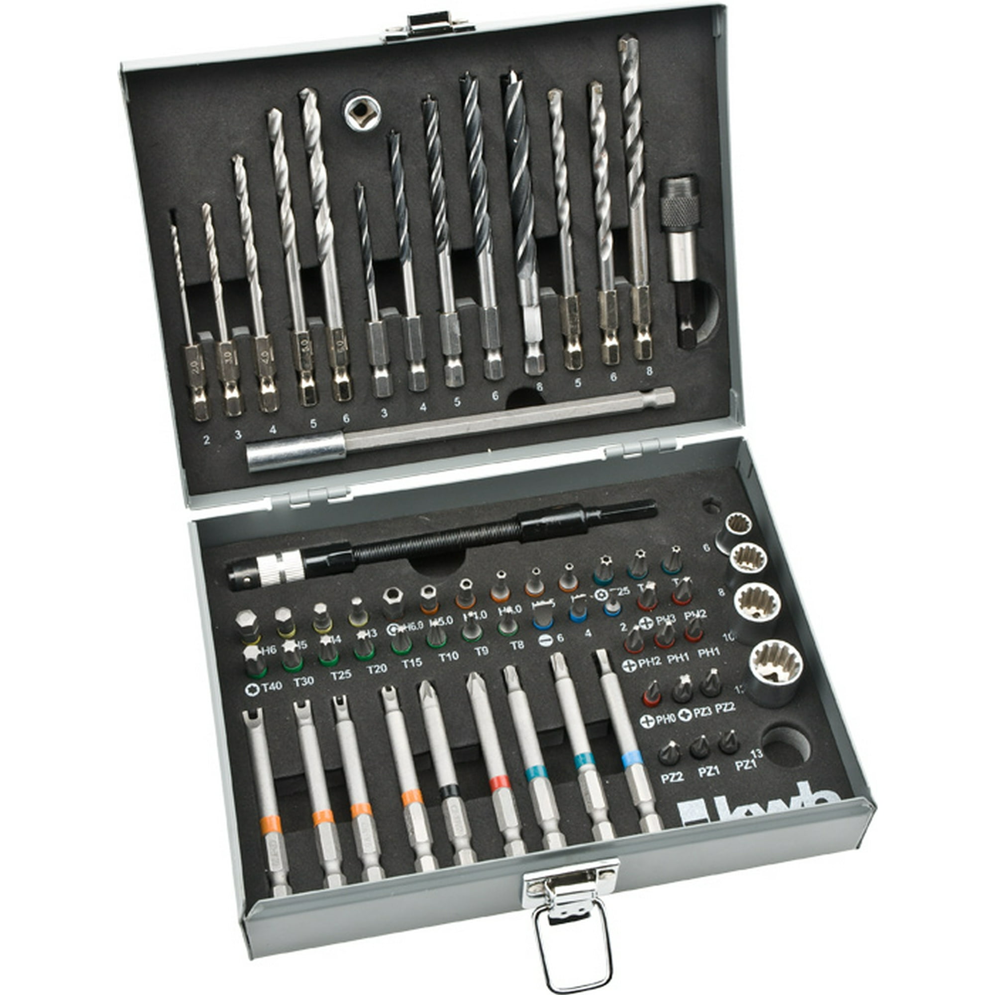 Power Box Kwb 67 Piezas Brocas Y Puntas