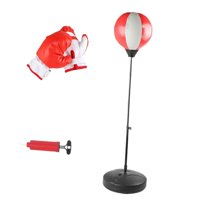 Ioensy - Bola De Reacción De Boxeo Bolso De Velocidad De Boxeo Vertical Para Ejercicio Fitness En El Gimnasio En Casa