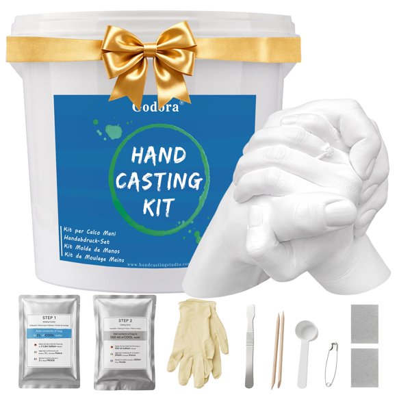 Kit de Moldeo de Manos Godora para 2 Adultos - Recuerdo DIY
