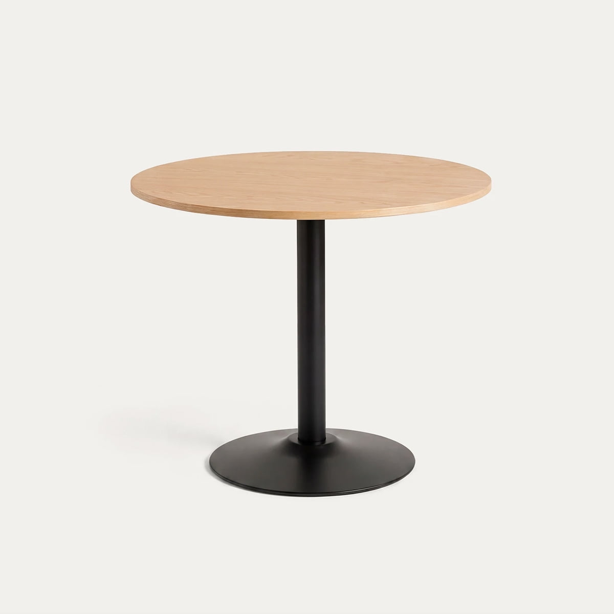 Mesa De Comedor Redonda Nordika Venhoouse Natural 80cm