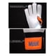 thumbnail image 3 of Guantes Arquero Portero Futbol Ferulas Muuk (par), 3 of 10