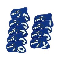 Ioensy - Juego De 9 Fundas De Hierro Para Golf, Para Deportes Al Aire Libre, Resistentes Al Desgaste, Para Palos De Golf, Color Azul