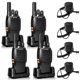 thumbnail image 1 of Walkie Talkies Retevis H-777 Pack de 4 Portátiles con Linterna LED y Carga Tipo C, 1 of 9