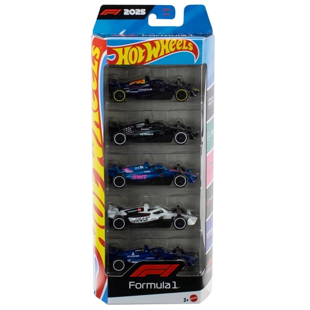 Paquete de coches fundidos a presión Hot Wheels Formula 1 F1 2024