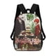 thumbnail image 1 of La Novia del Mago Antiguo-theme Backpack, Campus style schoolbag Bookbag with Adjustable Shoulder Straps And Large Zip Compartment, Unisex Travel Bags., 1 of 6
