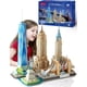 thumbnail image 1 of Puzzle 3D CubicFun New York City 5en1 Para Niaos, 1 of 3