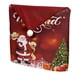 thumbnail image 1 of Pack 6 fundas de respaldo de sillas navidad con pompón 25n12, 1 of 3
