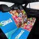 thumbnail image 4 of Los Sim-theme Car Rear Seat Covers Back Elastic Flexible Car Seat Covers Decorative Fits Most Cars 120x59x76cm, 4 of 6