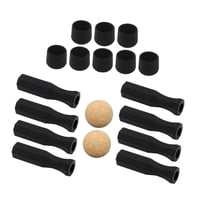 Magideal - Manejo De La Mesa De Futbolín De La Barra De La Barra De La Barra De La Barra De Reparación Octogonal Accesorios De Juego De Fútbol De Mesa Con Reempl