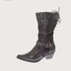 thumbnail image 2 of Bota Vaquera Negro Vía Franca, 2 of 6