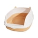 thumbnail image 2 of Caja De Arena Para Gatos De Cara Alta, Orinal Para Gatos, Inodoro Para Conejitos, Suministros Para Mascotas, Viaje, Rosa S, 2 of 5
