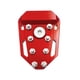 thumbnail image 1 of Extensión De Pastilla De Freno De Pie De Motocicleta Para Kawasaki Klr650 Fácil De Instalar Rojo, 1 of 3