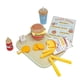 thumbnail image 2 of Juego De Hamburguesas Apilables De Madera, Hamburguesas Realistas Para Niños En Edad Preescolar, 2 of 3